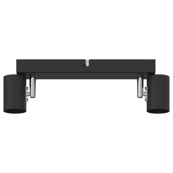 vidaXL Σποτ οροφής Μαύρο 26 x 6.5 x 11.5 εκ Ατσάλι