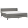vidaXL &Kappa;&rho;&epsilon;&beta;ά&tau;&iota; Boxspring &mu;&epsilon; &Sigma;&tau;&rho;ώ&mu;&alpha; &Sigma;&kappa;&omicron;ύ&rho;&omicron; &Gamma;&kappa;&rho;&iota; 160x200 &epsilon;&kappa; &Upsilon;&phi;&alpha;&sigma;&mu;ά&tau;&iota;&nu;&omicron;