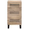 vidaXL Ντουλάπι 40x34x75 εκ. από Μασίφ Ξύλο Μάνγκο