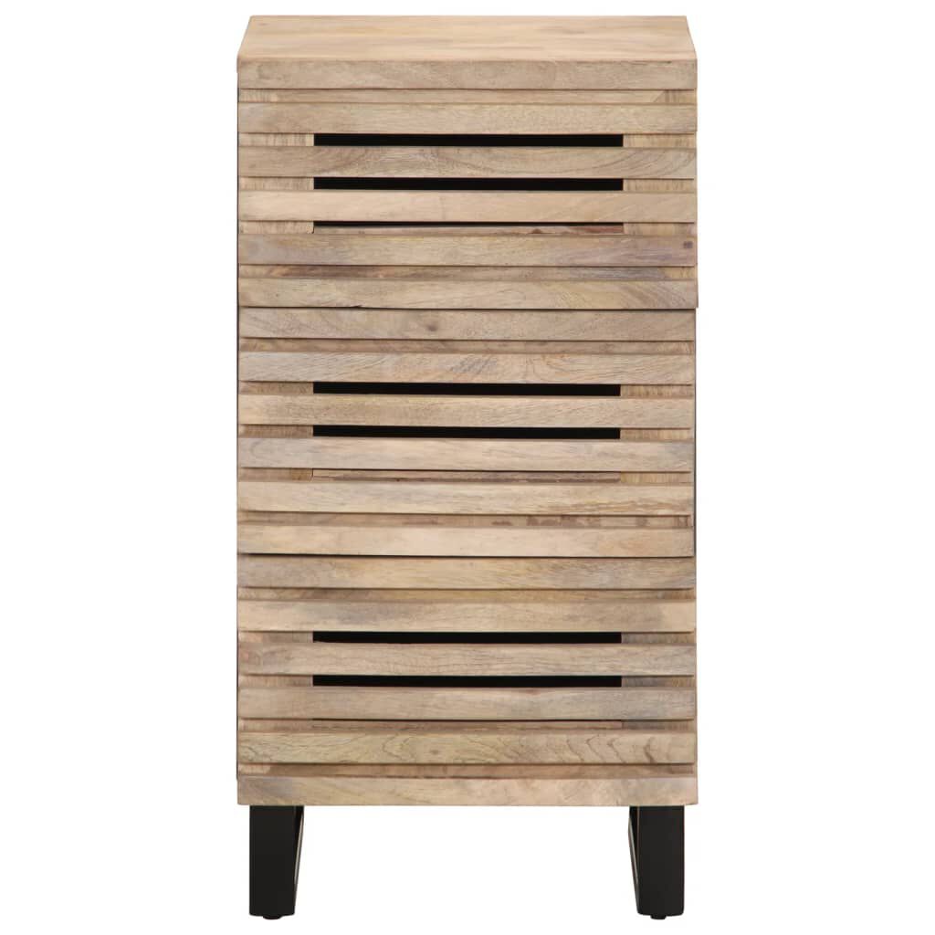 vidaXL Ντουλάπι 40x34x75 εκ. από Μασίφ Ξύλο Μάνγκο