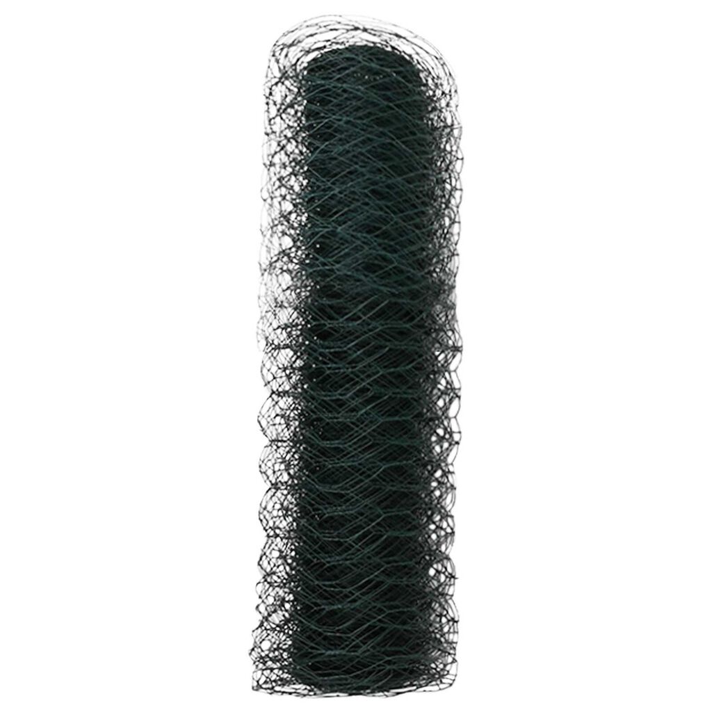vidaXL Εξάγωνος Φράχτης Γκρίζος Πράσινο 2500 x 60 x 0.09 εκ