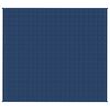 vidaXL Κουβέρτα Βαρύτητας Μπλε 200 x 225 εκ. 13 κ. Υφασμάτινη