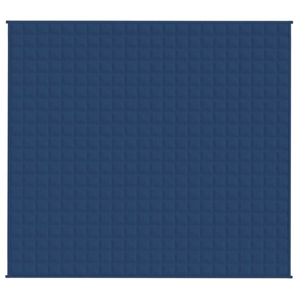 vidaXL Κουβέρτα Βαρύτητας Μπλε 200 x 225 εκ. 13 κ. Υφασμάτινη