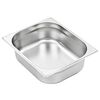 vidaXL Λεκάνες Gastronorm 4 τεμ. GN 1/2 100 χιλ. από Ανοξείδωτο Ατσάλι