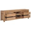 vidaXL Έπιπλο Τηλεόρασης 115x30x40 εκ. από Μασίφ Ξύλο Teak