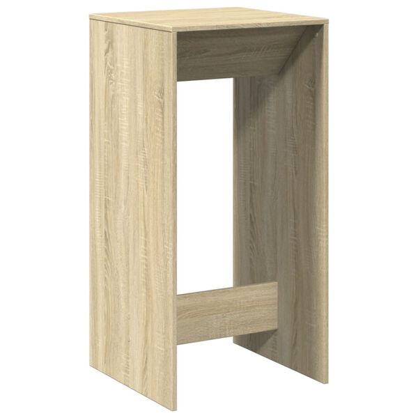 vidaXL Τραπέζι Μπαρ Sonoma Δρυς 51x50x103,5 εκ. Επεξ. Ξύλο