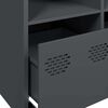 vidaXL Ντουλάπι Ανθρακί 135x39x73,5 εκ. από Χάλυβα Ψυχρής Έλασης