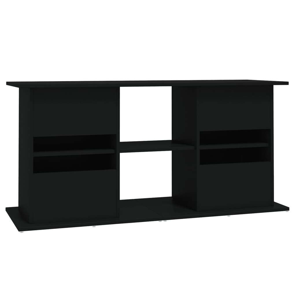 vidaXL Βάση Ενυδρείου Μαύρη 121 x 41 x 58 εκ. από Επεξεργασμένο Ξύλο