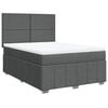 vidaXL &Kappa;&rho;&epsilon;&beta;ά&tau;&iota; Boxspring &mu;&epsilon; &Sigma;&tau;&rho;ώ&mu;&alpha; &Sigma;&kappa;&omicron;ύ&rho;&omicron; &Gamma;&kappa;&rho;&iota; 140x200 &epsilon;&kappa; &Upsilon;&phi;&alpha;&sigma;&mu;ά&tau;&iota;&nu;&omicron;
