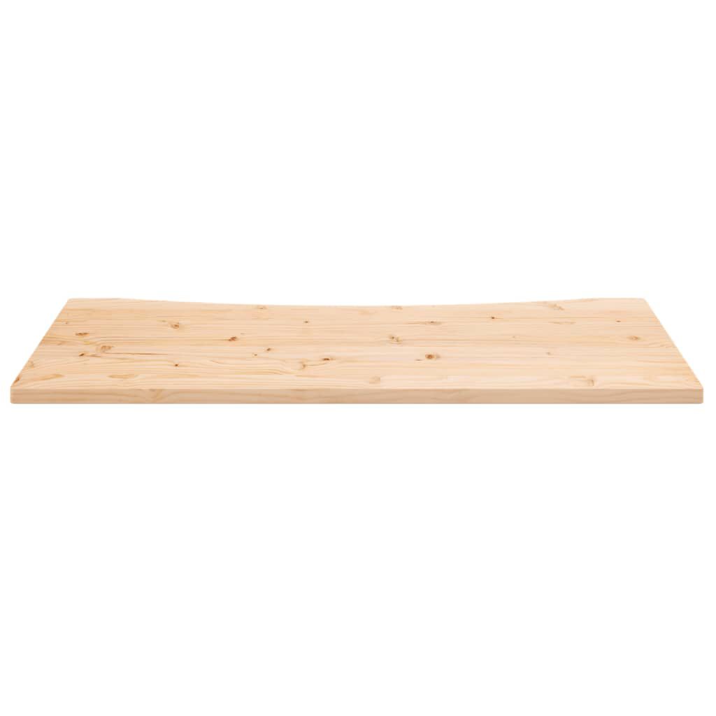 vidaXL Επιφάνεια Γραφείου 110 x 55 x 2,5 εκ. από Μασίφ Ξύλο Πεύκου