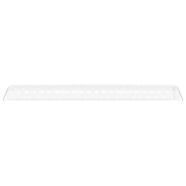 vidaXL Θερμοκήπιο Λευκό 88 μ² 22 x 4 x 2 μ. με Ατσάλινο Πλαίσιο