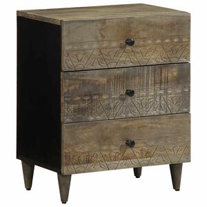 vidaXL &kappa;&omicron;&mu;&omicron;&delta;ί&nu;&omicron; &nu;&tau;&omicron;&upsilon;&lambda;ά&pi;&iota; &alpha;&nu;&omicron;&iota;&chi;&tau;ό &gamma;&kappa;&rho;&iota; 50x33x60 cm &mu;&alpha;&sigma;ί&phi; &xi;ύ&lambda;&omicron; Mango