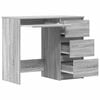 vidaXL Γραφείο Γκρι Sonoma 90x45x76 εκ. από Επεξεργασμένο Ξύλο