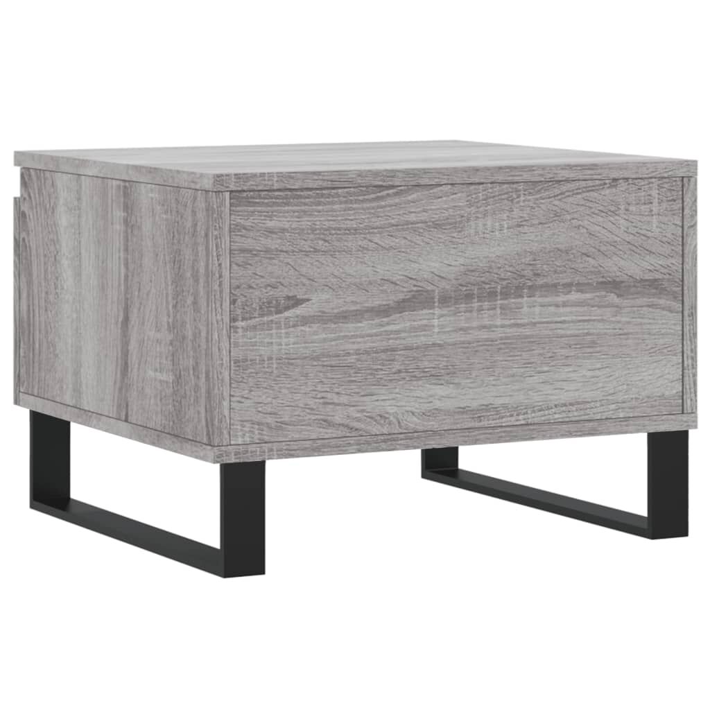 vidaXL Τραπεζάκια Σαλονιού 2 τεμ. Γκρι Sonoma 50x46x35 εκ. Επεξ. Ξύλο