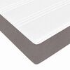 vidaXL Σκελετός Κρεβατιού Taupe 100 x 200 cm ύφασμα