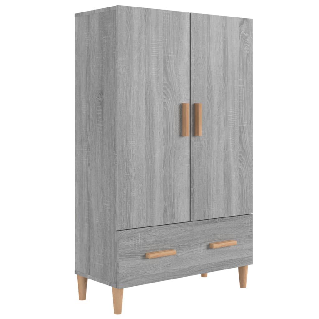 vidaXL Ντουλάπα Γκρι Sonoma 70 x 31 x 115 εκ. από Επεξεργασμένο Ξύλο