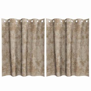 vidaXL &Beta;&epsilon;&lambda;&omicron;ύ&delta;&iota;&nu;&epsilon;&sigmaf; &Kappa;&omicron;&upsilon;&rho;&tau;ί&nu;&epsilon;&sigmaf; 2 pcs &Mu;&pi;&rho;&omicron;&nu;&zeta;έ 140 x 140 cm &Beta;&epsilon;&lambda;&omicron;ύ&delta;&omicron;