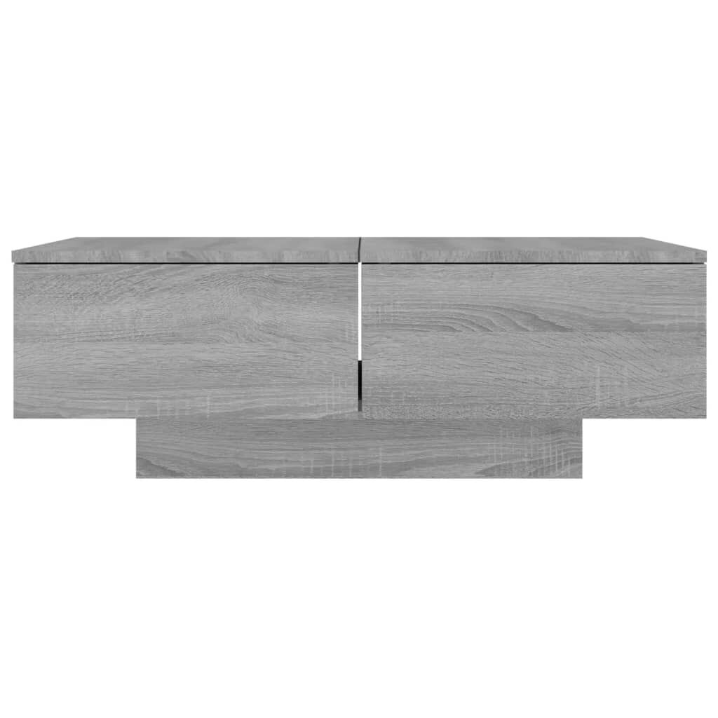 vidaXL Τραπεζάκι Σαλονιού Γκρι Sonoma 90x60x31 εκ. Επεξεργασμένο Ξύλο