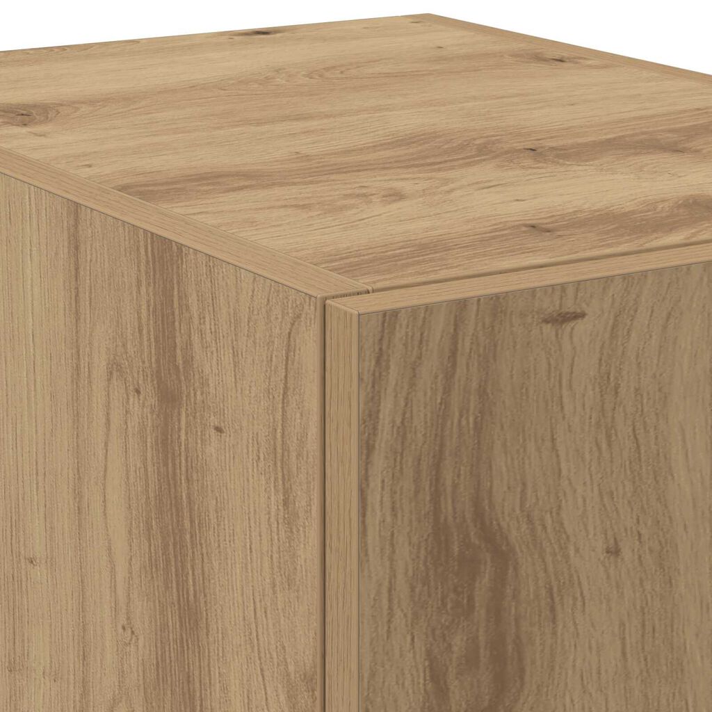 vidaXL Χειροποίητη δρυς 40 x 42,5 x 185 εκ. Επεξεργασμένο ξύλο
