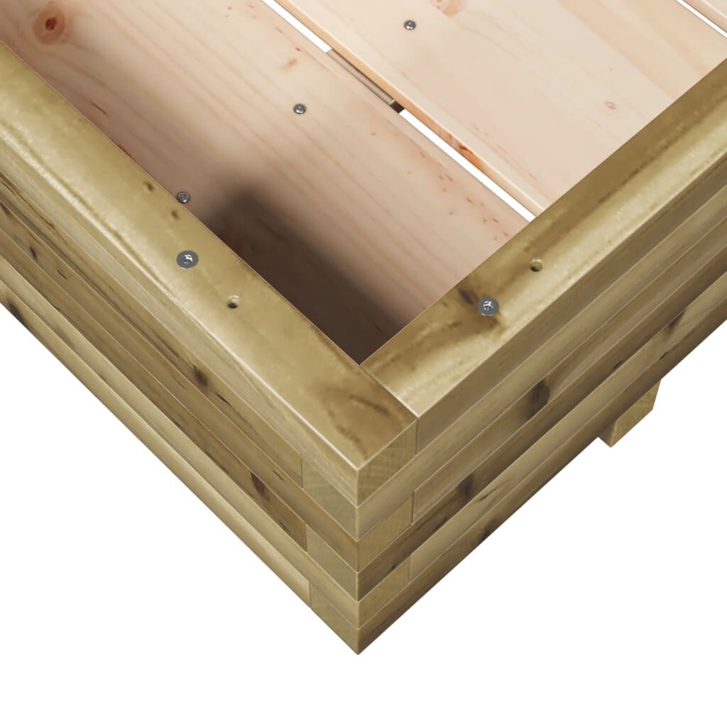 vidaXL Ζαρντινιέρα Κήπου 90x60x26,5 εκ. από Εμποτισμένο Ξύλο Πεύκου