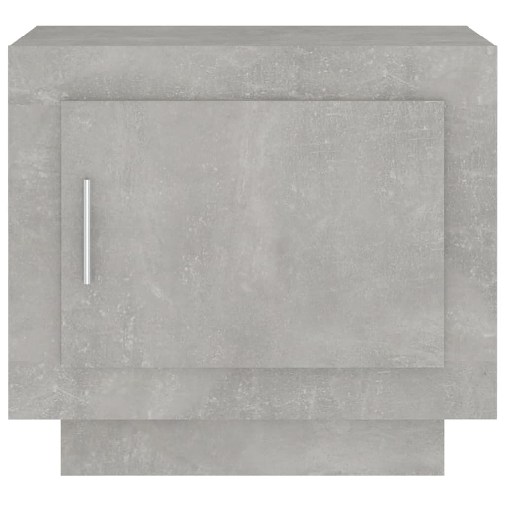vidaXL Τραπεζάκι Σαλονιού Γκρι Σκυρ. 51x50x45 εκ. Επεξεργασμένο Ξύλο
