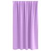 vidaXL Κουρτίνες με κουρτίνες 2 pcs Μοβ 140x140cm Πολυεστέρας