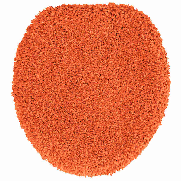 vidaXL Πατάκι μπάνιου 3 pcs Πορτοκαλί 50 x 50 cm Πολυπροπυλένιο