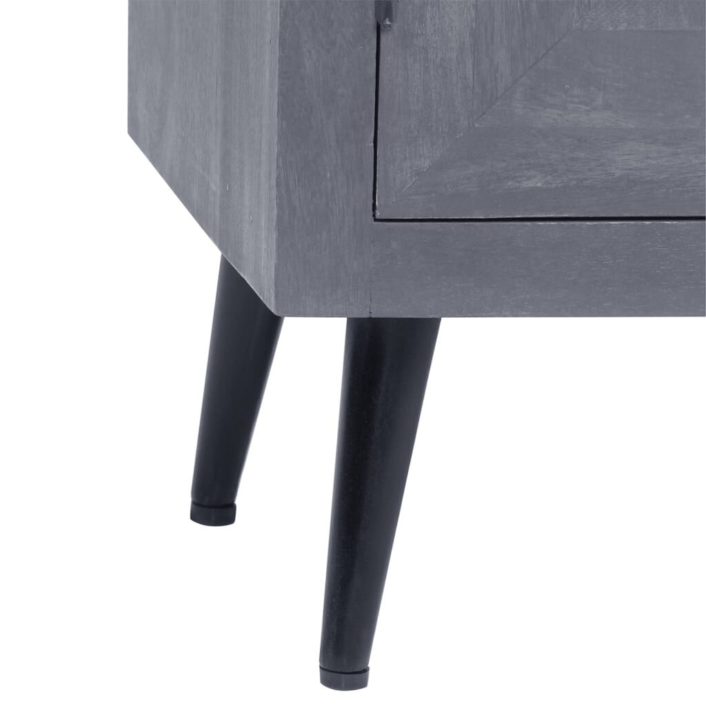 vidaXL Ντουλάπι 60 x 30 x 76 εκ. από Μασίφ Ξύλο Μάνγκο