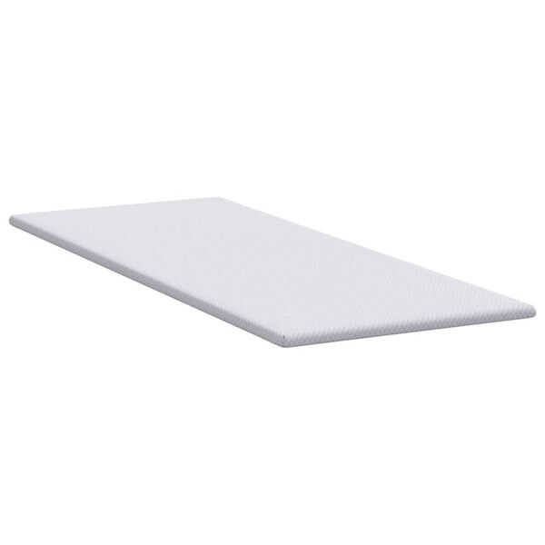 vidaXL Στρώματα Λευκό 70 x 200 cm 100% ύφασμα πολυεστέρα με τζακάρ