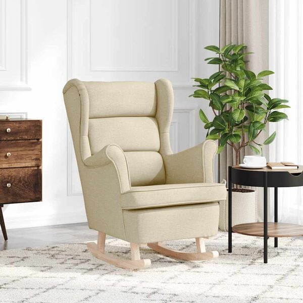 vidaXL &Kappa;&omicron;&upsilon;&nu;&iota;&sigma;&tau;ή &kappa;&alpha;&rho;έ&kappa;&lambda;&alpha; Cream 74x90x102 cm Ύ&phi;&alpha;&sigma;&mu;&alpha;