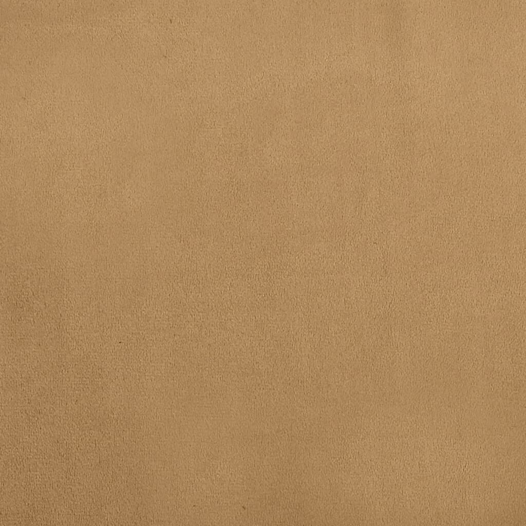 vidaXL Κρεβάτι Σκύλου Καφέ 70 x 40 x 24 εκ. Βελούδινο