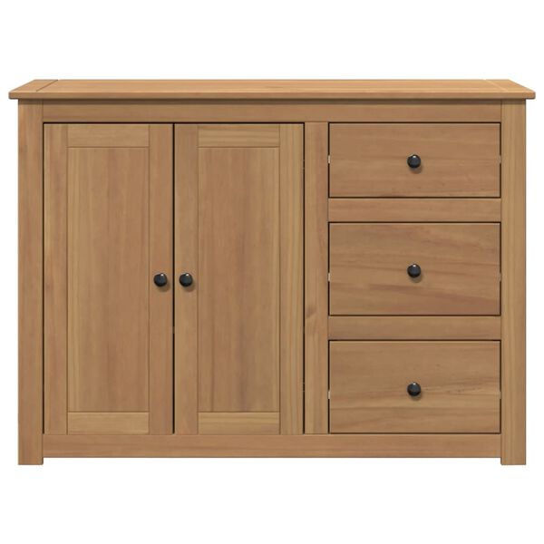 vidaXL Μπουφές με Συρτάρια Panama 112x40x80 εκ. από Μασίφ Ξύλο Πεύκου