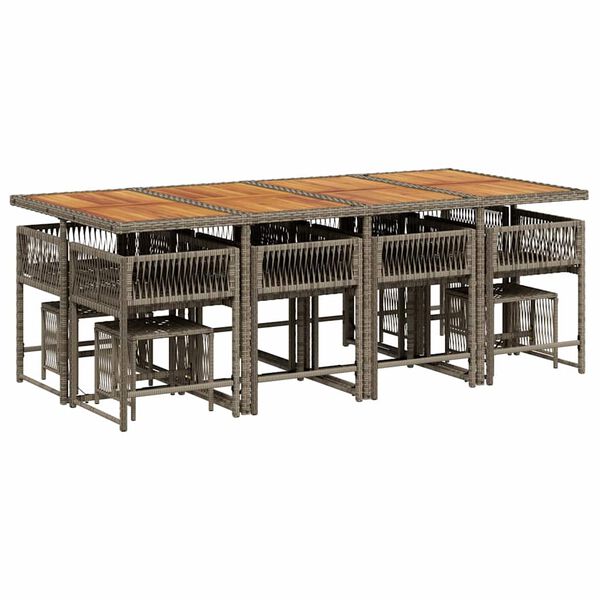 vidaXL &Tau;&rho;&alpha;&pi;&epsilon;&zeta;&alpha;&rho;ί&alpha; &Kappa;ή&pi;&omicron;&upsilon; 13 &Tau;&epsilon;&mu;&alpha;&chi;ί&omega;&nu; &Gamma;&kappa;&rho;&iota; &Sigma;&upsilon;&nu;&theta;&epsilon;&tau;&iota;&kappa;ό &Rho;&alpha;&tau;ά&nu; &mu;&epsilon; &Mu;&alpha;&xi;&iota;&lambda;ά&rho;&iota;&alpha;