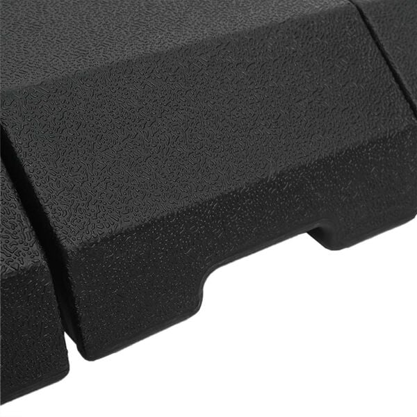 vidaXL Σετ Βάσης Παρασύρτη 4 Τεμαχίων - 130kg Άμμος ή 90kg Νερό