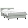 vidaXL &Kappa;&rho;&epsilon;&beta;ά&tau;&iota; Boxspring &mu;&epsilon; &Sigma;&tau;&rho;ώ&mu;&alpha; &Alpha;&nu;&omicron;&iota;&chi;&tau;ό &Gamma;&kappa;&rho;&iota; 140x210 &epsilon;&kappa;. &Beta;&epsilon;&lambda;&omicron;ύ&delta;&iota;&nu;&omicron;