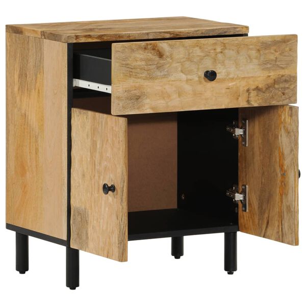 vidaXL Κομοδίνο 50 x 33 x 60 εκ. από Μασίφ Ξύλο Μάνγκο