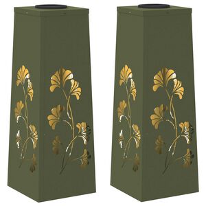 vidaXL &Eta;&lambda;&iota;&alpha;&kappa;ό LED &Phi;&omega;&sigmaf; &Delta;&rho;ό&mu;&omicron;&upsilon; 2 &tau;&mu;&chi;. &Theta;&epsilon;&rho;&mu;ό &lambda;&epsilon;&upsilon;&kappa;ό 18 x 18 x 50 &epsilon;&kappa;.