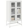 vidaXL Highboard Λευκό 68x39x123 cm Ατσάλι