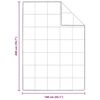 vidaXL Κουβέρτια & Κουβέρτες Λευκό 140 x 200 cm Πούπουλο