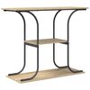 vidaXL &Tau;&rho;&alpha;&pi;έ&zeta;&iota; &kappa;&omicron;&nu;&sigma;ό&lambda;&alpha;&sigmaf; &mu;&epsilon; &rho;ά&phi;&iota; &Delta;&rho;ύ&sigmaf; Sonoma 101 x 35 x 80,5 &epsilon;&kappa;