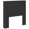 vidaXL &Kappa;&epsilon;&phi;&alpha;&lambda;ά&rho;&iota; &mu;&epsilon; &rho;ά&phi;&iota; &Mu;&alpha;ύ&rho;&omicron; 100 x 16,5 x 103,5 cm &Epsilon;&pi;&epsilon;&xi;&epsilon;&rho;&gamma;&alpha;&sigma;&mu;έ&nu;&omicron; &xi;ύ&lambda;&omicron;
