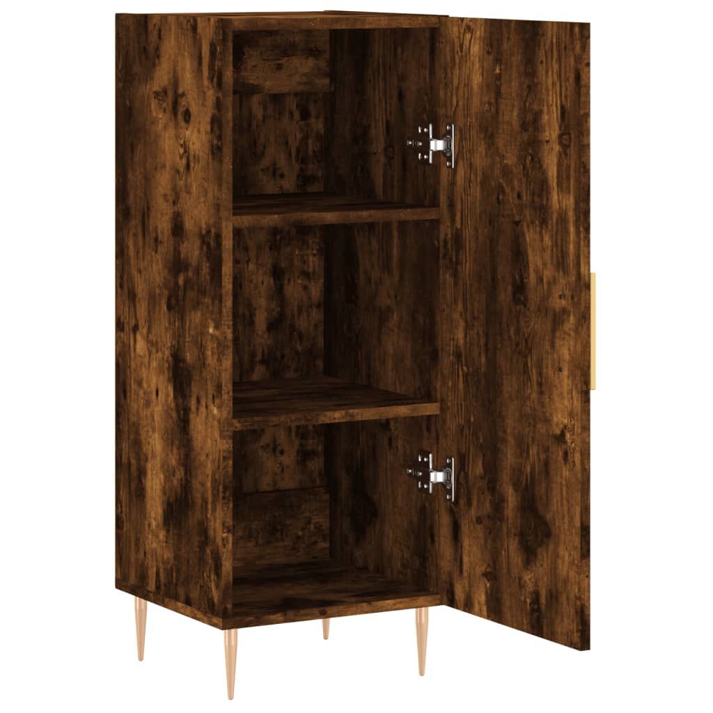 vidaXL Ντουλάπι Καπνιστή Δρυς 34,5 x 34 x 90 εκ. Επεξεργασμένο Ξύλο