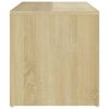 vidaXL Τραπεζάκι Βοηθητικό Sonoma Δρυς 59 x 36 x 38 εκ. από Επεξ. Ξύλο