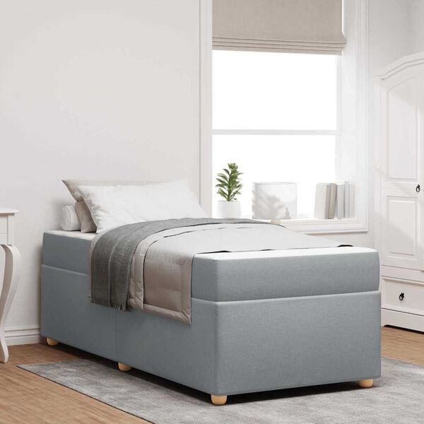 vidaXL &Sigma;&kappa;&epsilon;&lambda;&epsilon;&tau;ό&sigmaf; &Kappa;&rho;&epsilon;&beta;&alpha;&tau;&iota;&omicron;ύ &mu;&epsilon; &sigma;&tau;&rho;ώ&mu;&alpha; &Alpha;&nu;&omicron;&iota;&chi;&tau;ό &gamma;&kappa;&rho;&iota; 90 x 200 cm ύ&phi;&alpha;&sigma;&mu;&alpha;