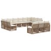 vidaXL &Sigma;&epsilon;&tau; &Kappa;&alpha;&nu;&alpha;&pi;έ &Kappa;ή&pi;&omicron;&upsilon; 13 pcs &Mu;&pi;&epsilon;&zeta; &sigma;&upsilon;&nu;&theta;&epsilon;&tau;&iota;&kappa;ό &rho;&alpha;&tau;ά&nu;