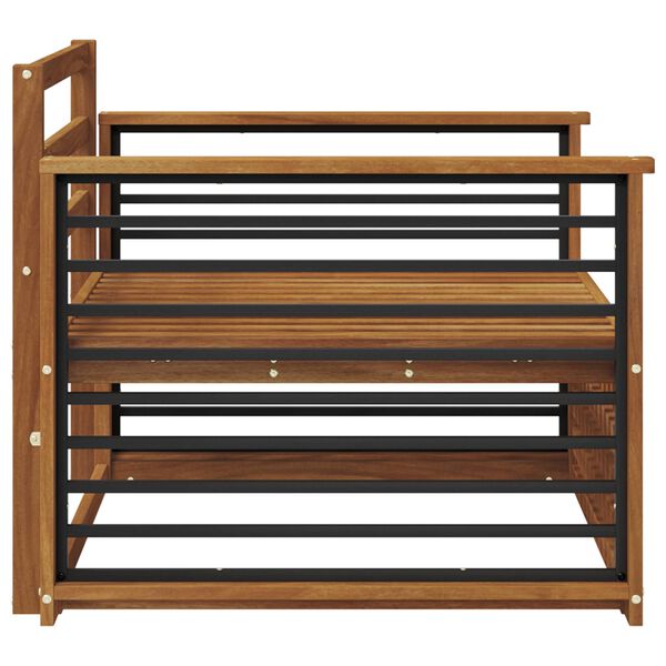 vidaXL 2 &Tau;&epsilon;&mu;ά&chi;&iota;&omicron; &Kappa;&alpha;&nu;&alpha;&pi;έ&sigmaf; &mu;&epsilon; &mu;&pi;&rho;ά&tau;&sigma;&alpha; &Sigma;&tau;&epsilon;&rho;&epsilon;ό &Xi;ύ&lambda;&omicron; &Alpha;&kappa;&alpha;&kappa;ί&alpha;&sigmaf; &Phi;&upsilon;&sigma;&iota;&kappa;ό