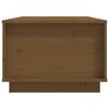 vidaXL Τραπεζάκι Σαλονιού Καφέ Μελί 100x50x35 εκ. Μασίφ Ξύλο Πεύκου
