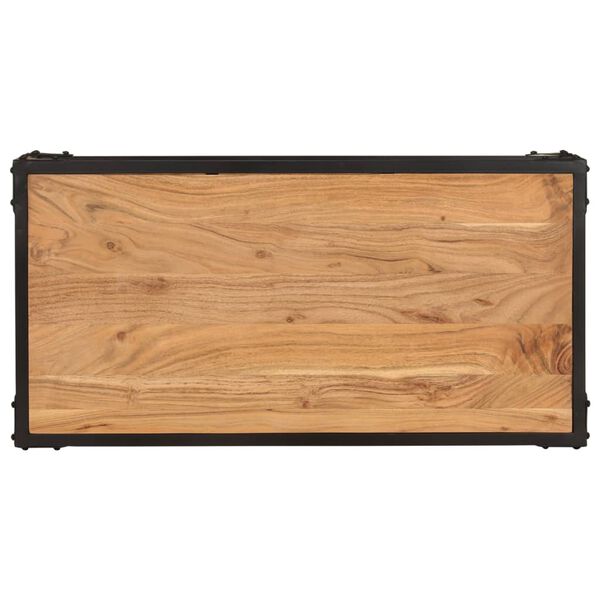vidaXL Τραπεζάκι Σαλονιού 90 x 45 x 35 εκ. από Μασίφ Ξύλο Ακακίας