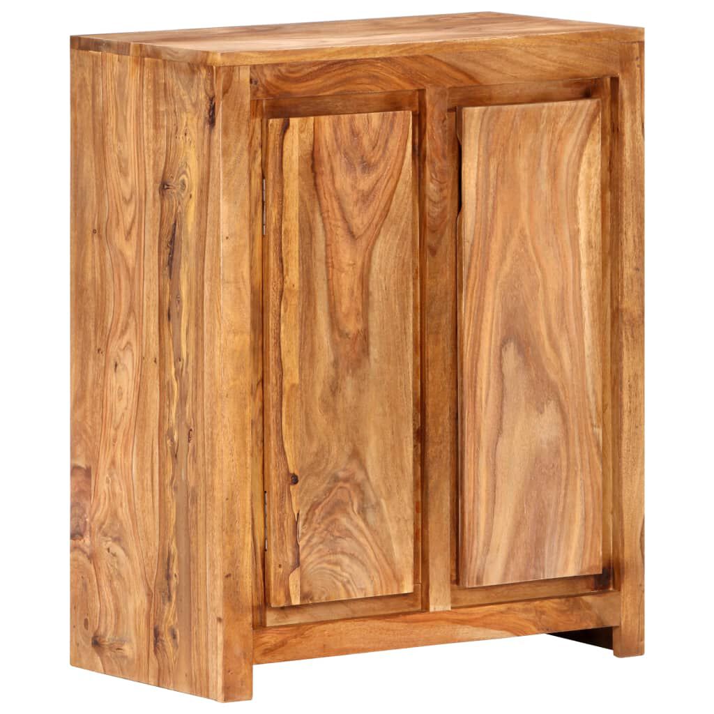 vidaXL Ντουλάπι 60 x 33 x 75 εκ. από Μασίφ Ξύλο Ακακίας