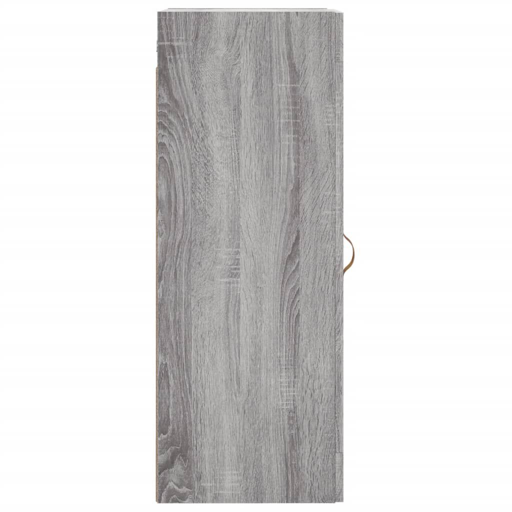 vidaXL Ντουλάπι Τοίχου Γκρι Sonoma 34,5 x 34 x 90 εκ. Επεξεργ. Ξύλο